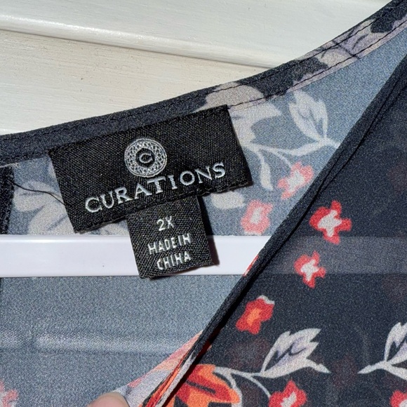 Curations sheer 2X top - Picture 4 of 6